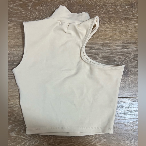 Oak Refined Organic Cotton Crop Top - Picture 3 of 3